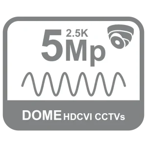 دوربین 5 مگاپیکسل دام (سقفی) آنالوگ HDCVI داهوا