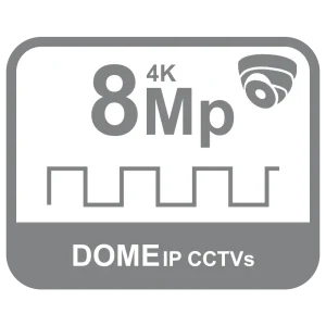 دوربین 8 مگاپیکسل دام (سقفی) تحت شبکه IP داهوا