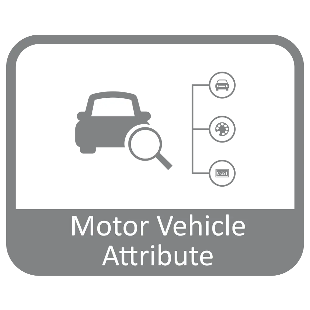 قابلیت تشخیص ویژگی‌های وسیله نقلیه Motor Vehicle Attribute