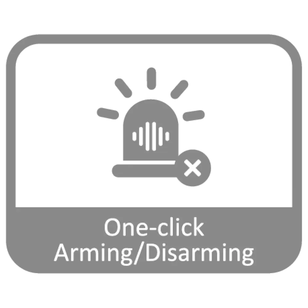 فعال/غیرفعال‌سازی سریع آلارم | One-click Arming-Disarming