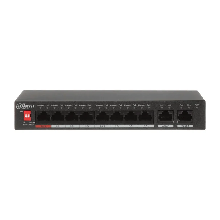 سوئیچ شبکه داهوا مدل DH-PFS3010-8ET-96